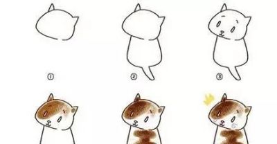 快速get宝宝最爱的汪星人简笔画！ - 图画吧TUHUABA