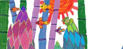 35幅儿童画 夏天的水果梦 - 图画吧TUHUABA