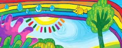 35幅儿童画 夏天的水果梦 - 图画吧TUHUABA