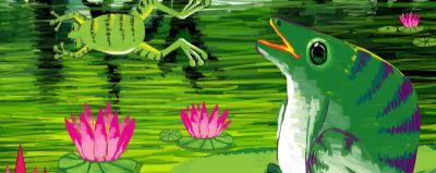 35幅儿童画 夏天的水果梦 - 图画吧TUHUABA