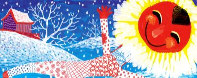 35幅儿童画 夏天的水果梦 - 图画吧TUHUABA