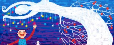 35幅儿童画 夏天的水果梦 - 图画吧TUHUABA