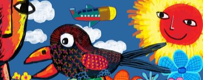 35幅儿童画 夏天的水果梦 - 图画吧TUHUABA