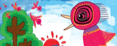 35幅儿童画 夏天的水果梦 - 图画吧TUHUABA