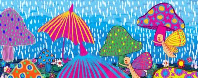 35幅儿童画 夏天的水果梦 - 图画吧TUHUABA