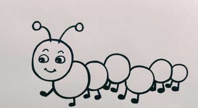彩色的毛毛虫简笔画‖简单易画的儿童创意画绘画教程来咯 - 今日头条 彩色的毛毛虫简笔画‖简单易画的儿童创意画绘画教程来咯 - 图画吧TUHUABA