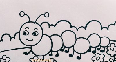 彩色的毛毛虫简笔画‖简单易画的儿童创意画绘画教程来咯 - 今日头条 彩色的毛毛虫简笔画‖简单易画的儿童创意画绘画教程来咯 - 图画吧TUHUABA
