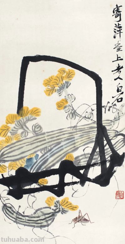 写意草虫技法:蝈蝈、蝉、蜻蜓、螳螂、蝴蝶画法解析 - 今日头条 写意草虫技法:蝈蝈、蝉、蜻蜓、螳螂、蝴蝶画法解析 - 图画吧TUHUABA