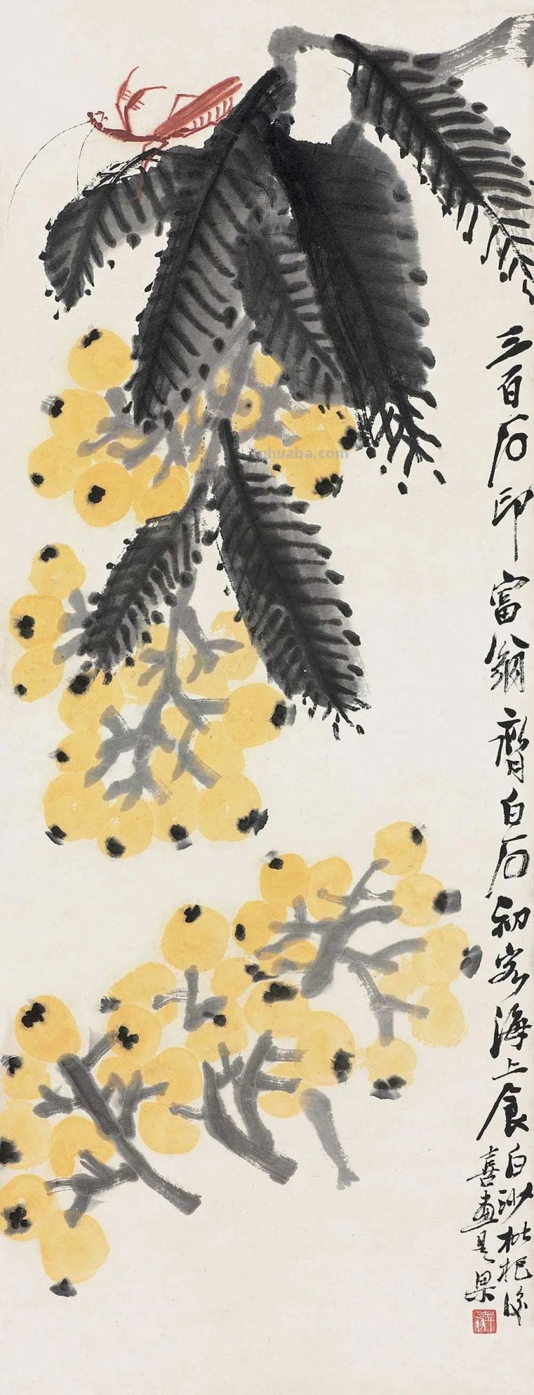 写意草虫技法:蝈蝈、蝉、蜻蜓、螳螂、蝴蝶画法解析 - 今日头条 写意草虫技法:蝈蝈、蝉、蜻蜓、螳螂、蝴蝶画法解析 - 图画吧TUHUABA