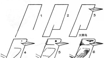 简笔画鸟，一学就会！ - 图画吧TUHUABA