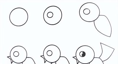 轻松就能学会！超容易的简笔画教程 - 图画吧TUHUABA