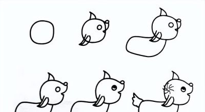 轻松就能学会！超容易的简笔画教程 - 图画吧TUHUABA
