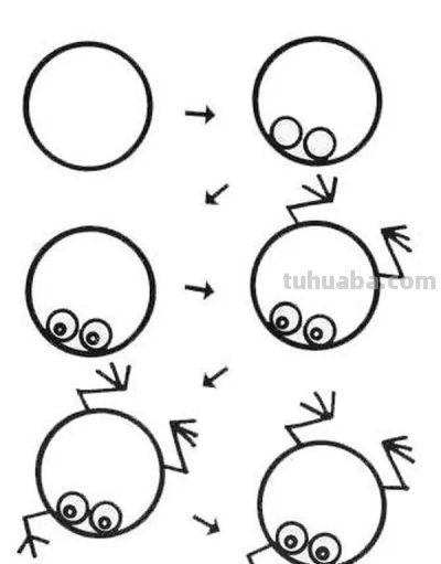 轻松就能学会！超容易的简笔画教程 - 图画吧TUHUABA