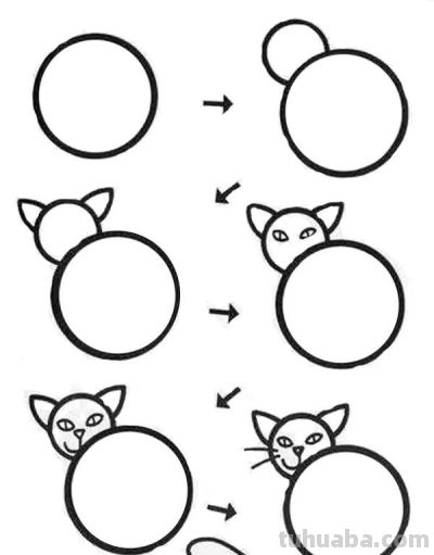 轻松就能学会！超容易的简笔画教程 - 图画吧TUHUABA