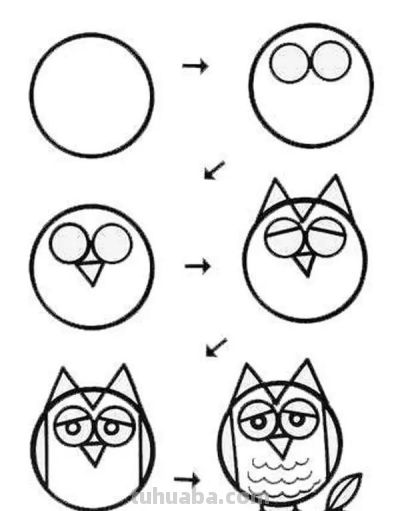 轻松就能学会！超容易的简笔画教程 - 图画吧TUHUABA