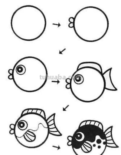 轻松就能学会！超容易的简笔画教程 - 图画吧TUHUABA