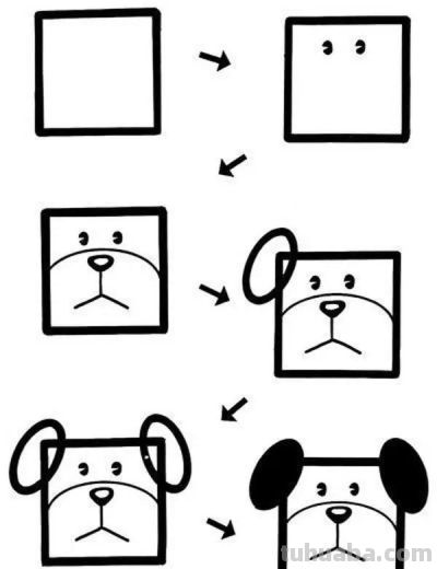 轻松就能学会！超容易的简笔画教程 - 图画吧TUHUABA