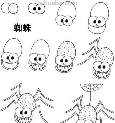 轻松就能学会！超容易的简笔画教程 - 图画吧TUHUABA