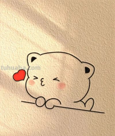 呆萌呆萌的小动物简笔画~ - 图画吧TUHUABA