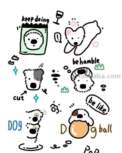 可爱的简笔画小动物 - 图画吧TUHUABA