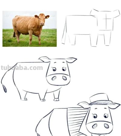 儿童简笔画素材（动物篇）： - 图画吧TUHUABA