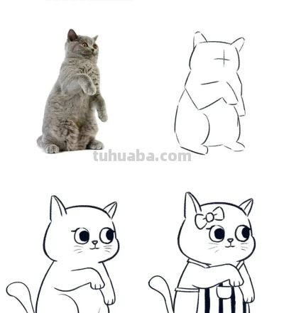 儿童简笔画素材（动物篇）： - 图画吧TUHUABA