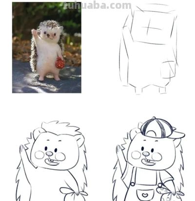 儿童简笔画素材（动物篇）： - 图画吧TUHUABA