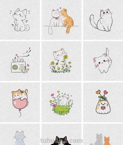 简笔画｜简笔画小动物太好看了！