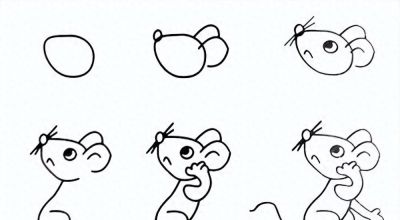 9种小动物简笔画教程图