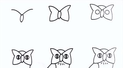 9种小动物简笔画教程图 - 图画吧TUHUABA