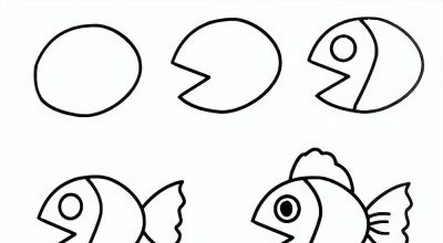 9种小动物简笔画教程图 - 图画吧TUHUABA