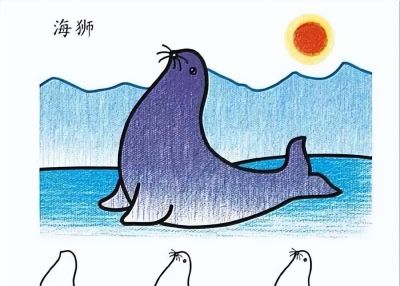 9种小动物简笔画教程图 - 图画吧TUHUABA