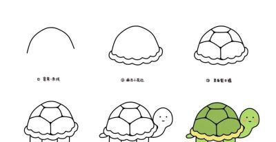 80种超萌创意简笔画，孩子瞬间爱上画画！（附详细步骤） - 图画吧TUHUABA