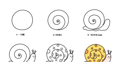 80种超萌创意简笔画，孩子瞬间爱上画画！（附详细步骤） - 图画吧TUHUABA