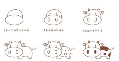 80种超萌创意简笔画，孩子瞬间爱上画画！（附详细步骤） - 图画吧TUHUABA