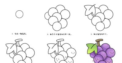 80种超萌创意简笔画，孩子瞬间爱上画画！（附详细步骤） - 图画吧TUHUABA