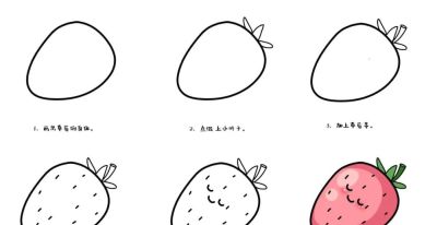 80种超萌创意简笔画，孩子瞬间爱上画画！（附详细步骤） - 图画吧TUHUABA