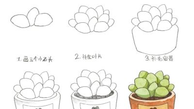 80种超萌创意简笔画，孩子瞬间爱上画画！（附详细步骤） - 图画吧TUHUABA