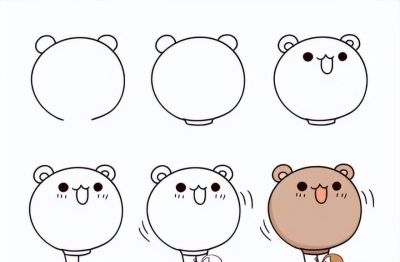 80种超萌创意简笔画，孩子瞬间爱上画画！（附详细步骤） - 图画吧TUHUABA