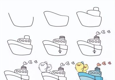 80种超萌创意简笔画，孩子瞬间爱上画画！（附详细步骤） - 图画吧TUHUABA