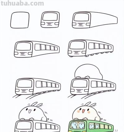 80种超萌创意简笔画，孩子瞬间爱上画画！（附详细步骤） - 图画吧TUHUABA
