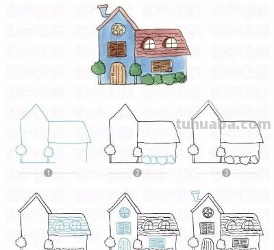 80种超萌创意简笔画，孩子瞬间爱上画画！（附详细步骤） - 图画吧TUHUABA