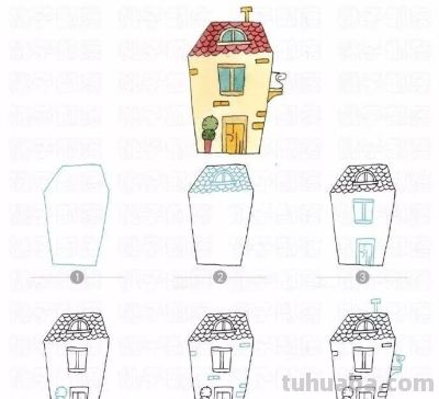 80种超萌创意简笔画，孩子瞬间爱上画画！（附详细步骤） - 图画吧TUHUABA