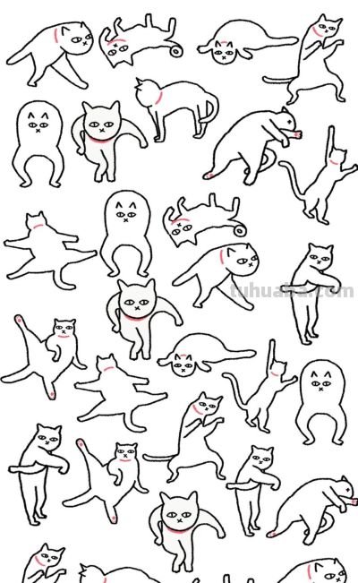 史上最全画猫大法，细枝末节都教清楚 - 图画吧TUHUABA