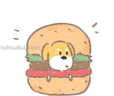 头像｜可爱简笔画小狗