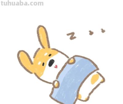 头像｜可爱简笔画小狗 - 图画吧TUHUABA