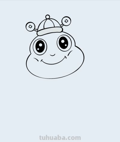 简笔画每日更新之可爱蛇 - 图画吧TUHUABA