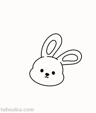 儿童简笔画《小白兔》 - 今日头条 儿童简笔画《小白兔》 - 图画吧TUHUABA