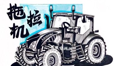 23张交通工具线描儿童绘画，值得收藏！ - 今日头条