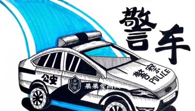 23张交通工具线描儿童绘画，值得收藏！ - 图画吧TUHUABA